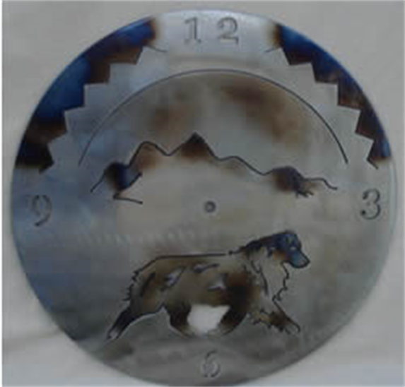 Aussie Trophy Clock