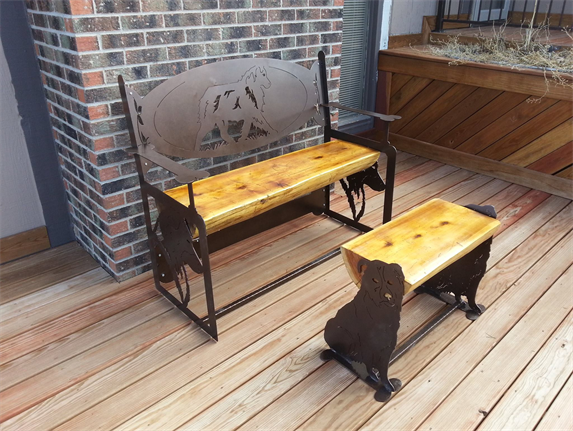 Aussie Bench and Table